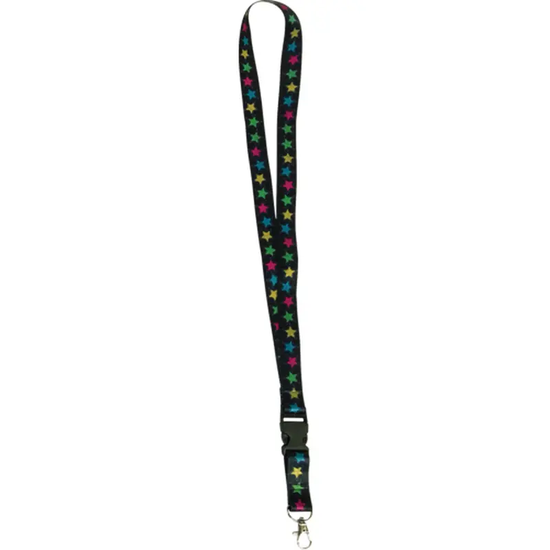 Teacher Created Chalkboard Brights Stars Lanyard (TCR 20351)