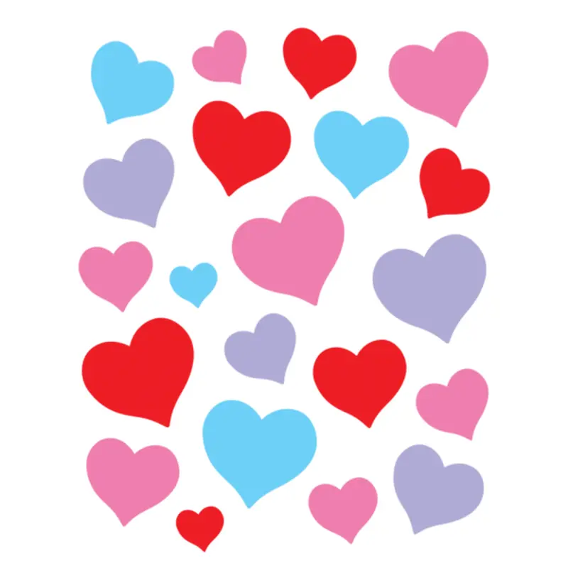Teacher Created Charming Hearts Stickers (TCR 8587)