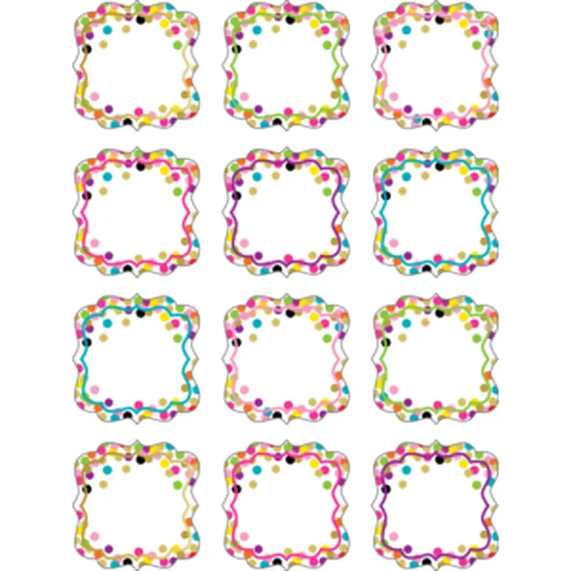 Teacher Created Confetti Mini Accents (TCR 5883)