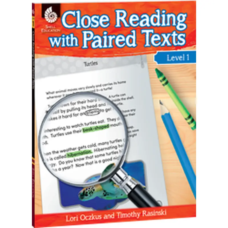 Teacher Created Materials Close Reading With Paired Texts Level 1 (SEP 51357)