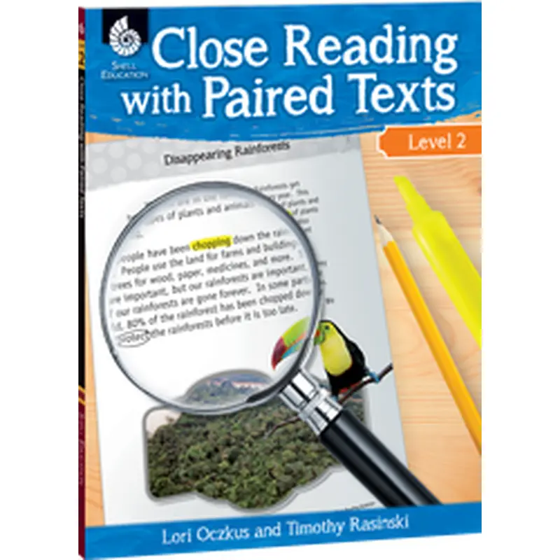 Teacher Created Materials Close Reading With Paired Texts Level 2 (SEP 51358)
