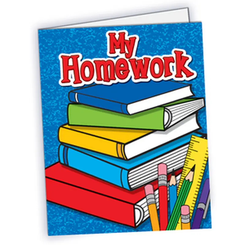 Teacher Created My Homework Pocket Folder (TCR 4941)