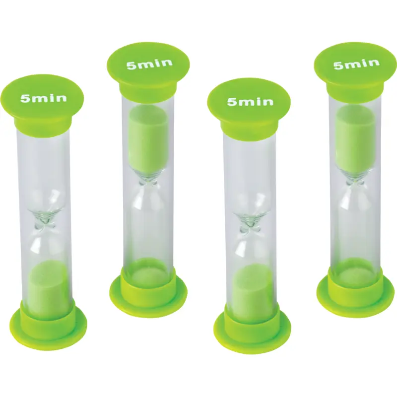 Teacher Created Resources 5 Minute Sand Timers- Small (TCR 20662)