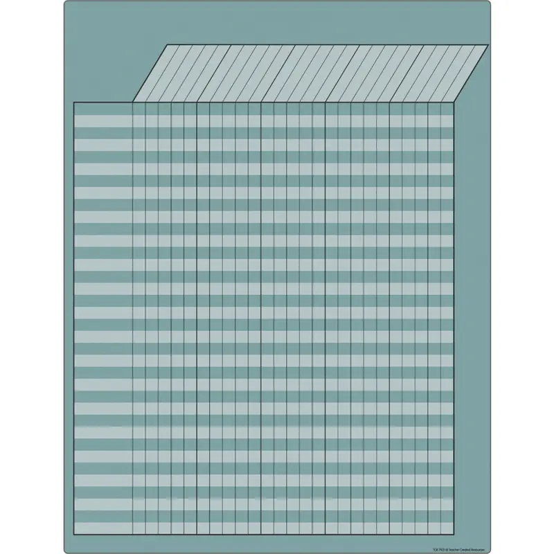 Teacher Created Resources Calming Blue Incentive Write-On/Wipe-Off Chart (TCR 7921)