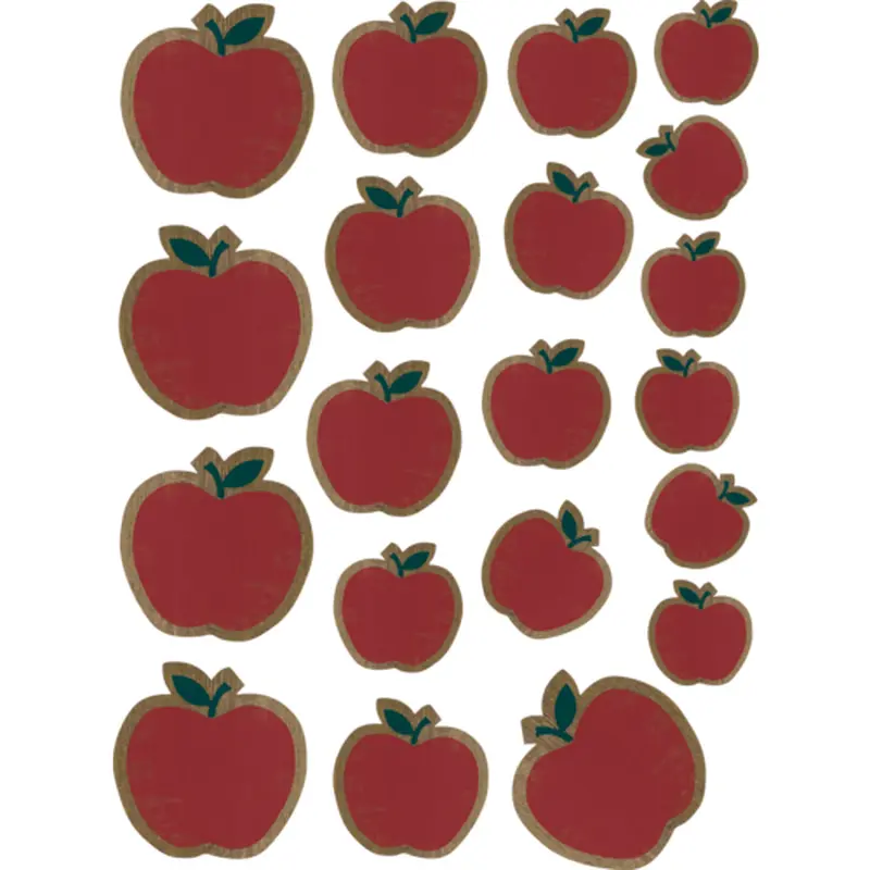 Teacher Created Resources Home Sweet Classroom Apples Accents, Assorted Sizes (8467)