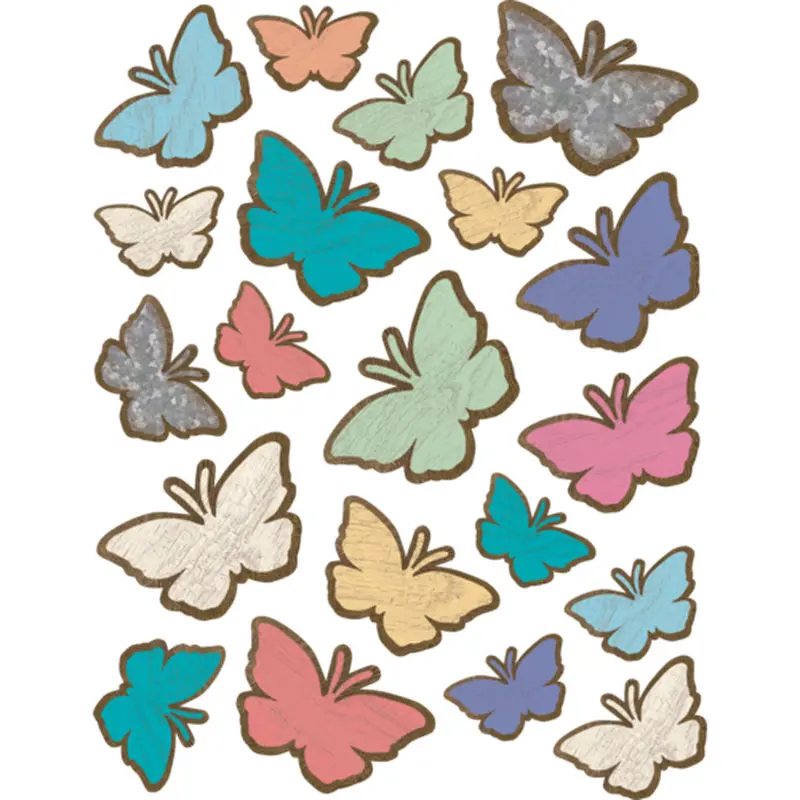 Teacher Created Resources Home Sweet Classroom Butterfly Stickers (TCR8561)