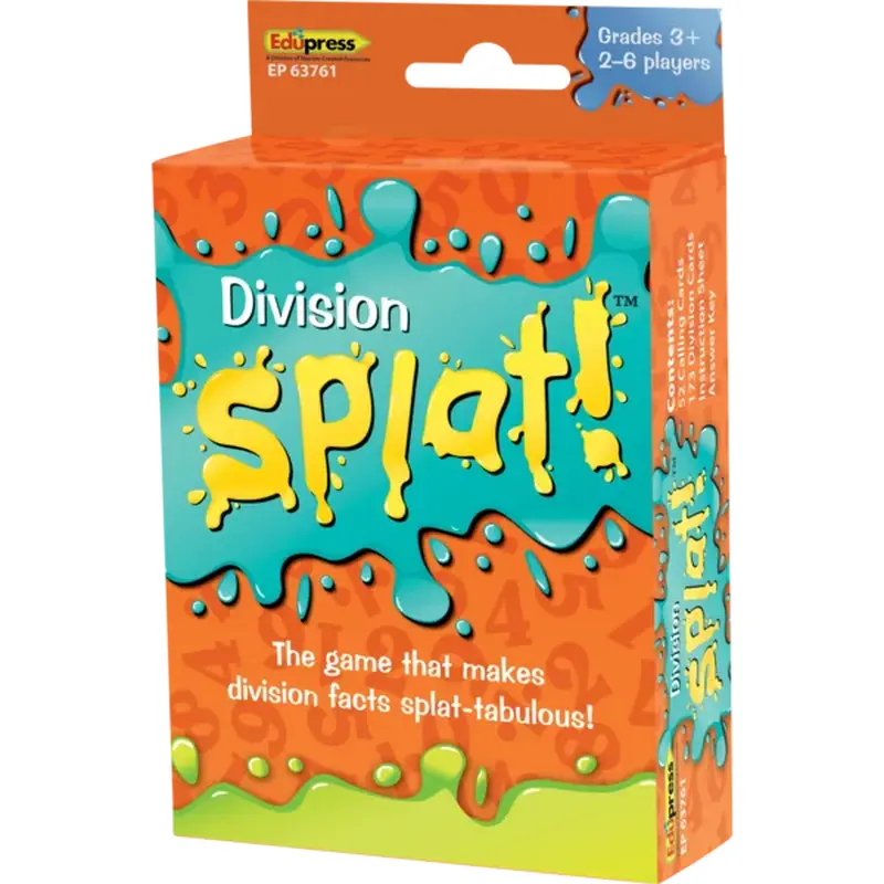 Teacher Created Resources Math Splat Game: Division (TCR 63761)