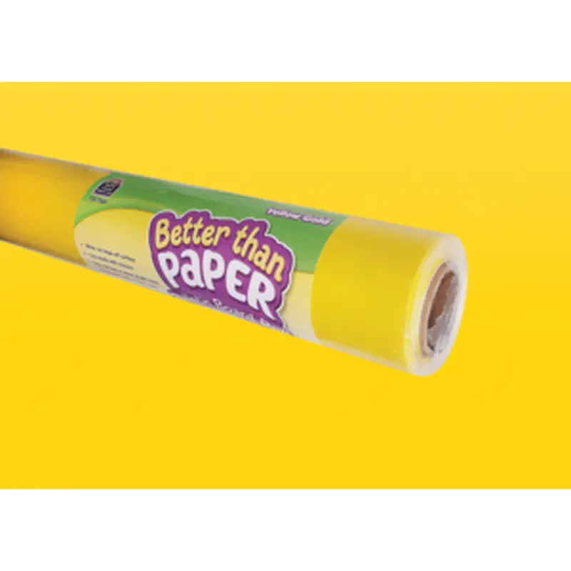 Teacher Created Yellow Gold Better Than Paper Bulletin Board Roll (TCR 77369)