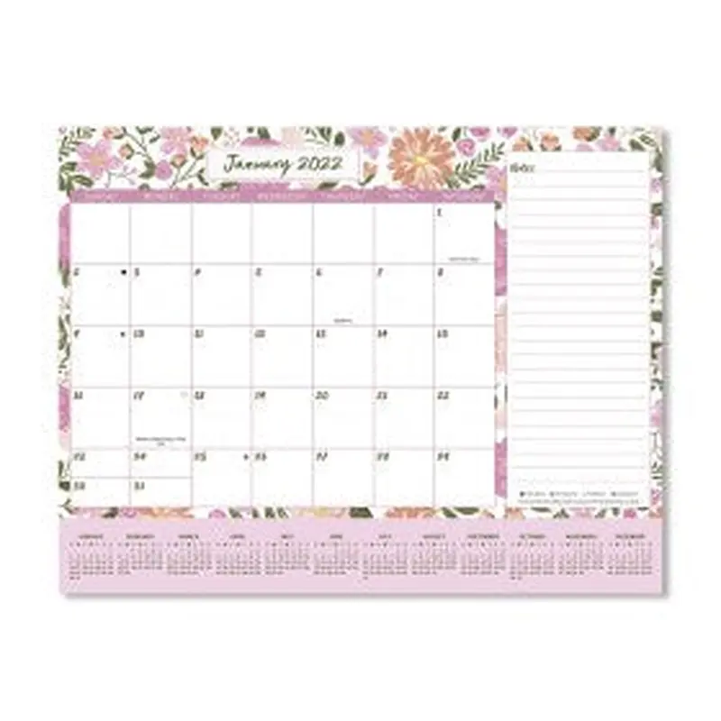 2022 12 MONTH CALENDAR w/MAGNET 11" x 8.5"