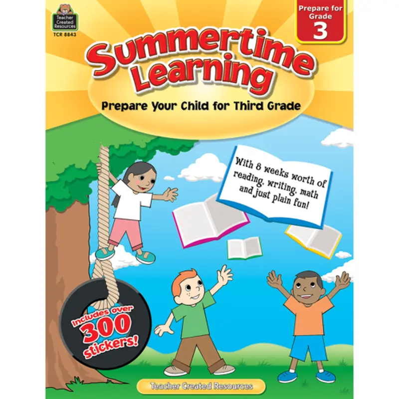 Teacher Created Resources Summertime Learning Preparing for Grade 3 (8843)