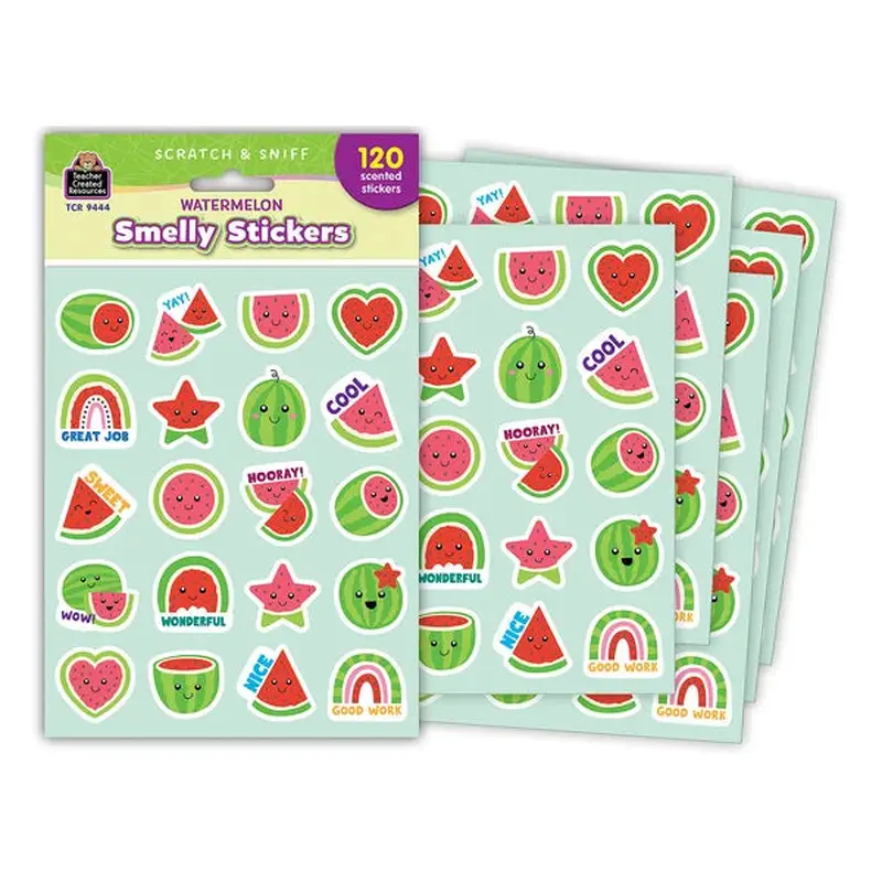 Teacher Created Resources Watermelon Smelly Stickers (TCR 9444)