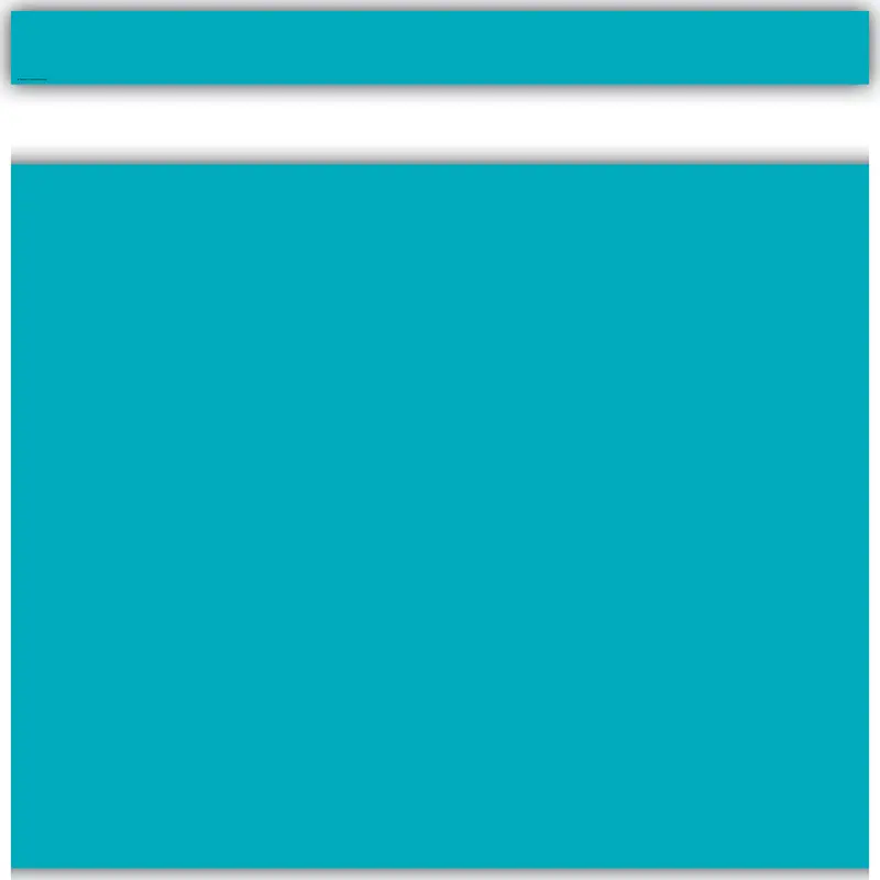 Teacher Created Teal Straight Border Trim (TCR 3559)