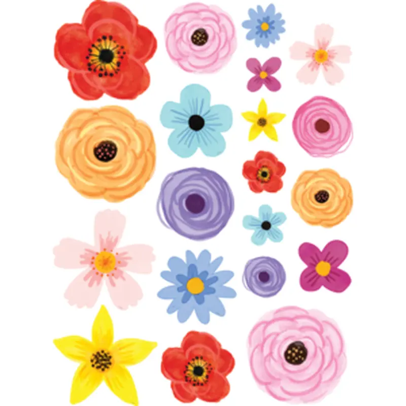 Teacher Created Wildflowers Accents - Assorted Sizes (TCR 6595)