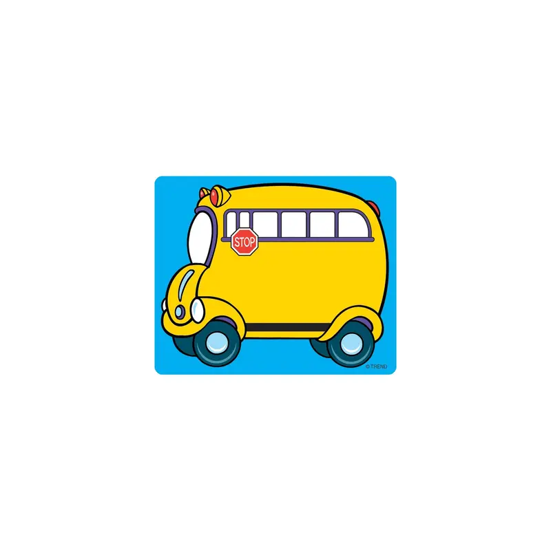 Trend School Bus Terrific Labels, Pack of 36 (T 68001)