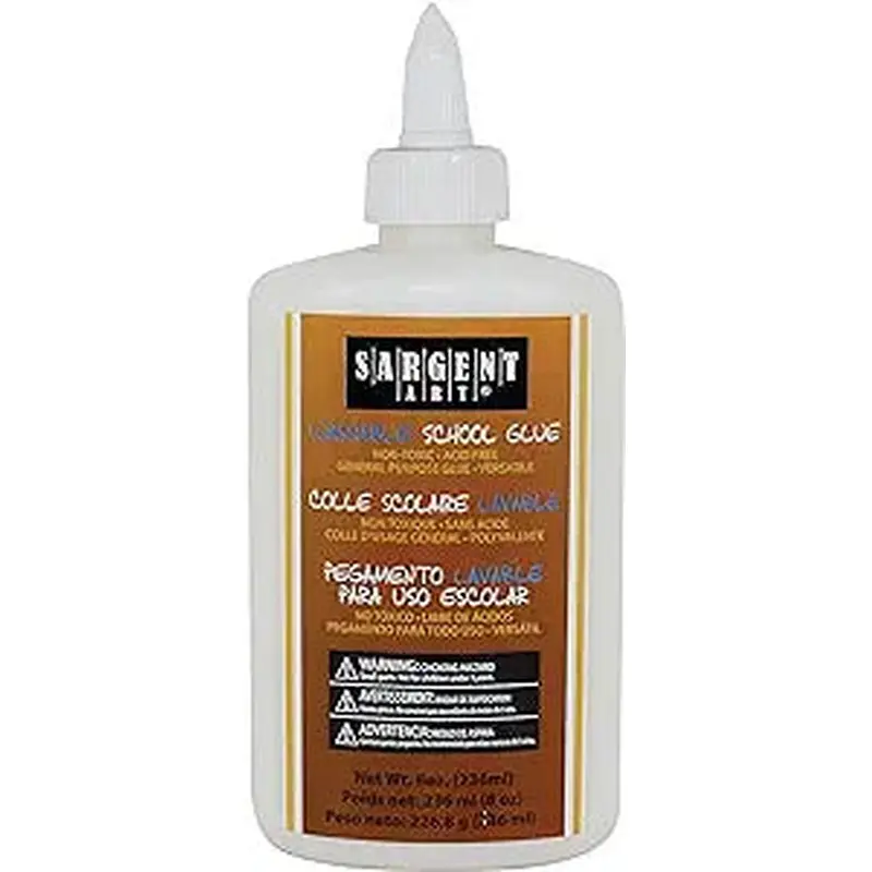 8oz SARGENT ART WASHABLE SCHOOL GLUE