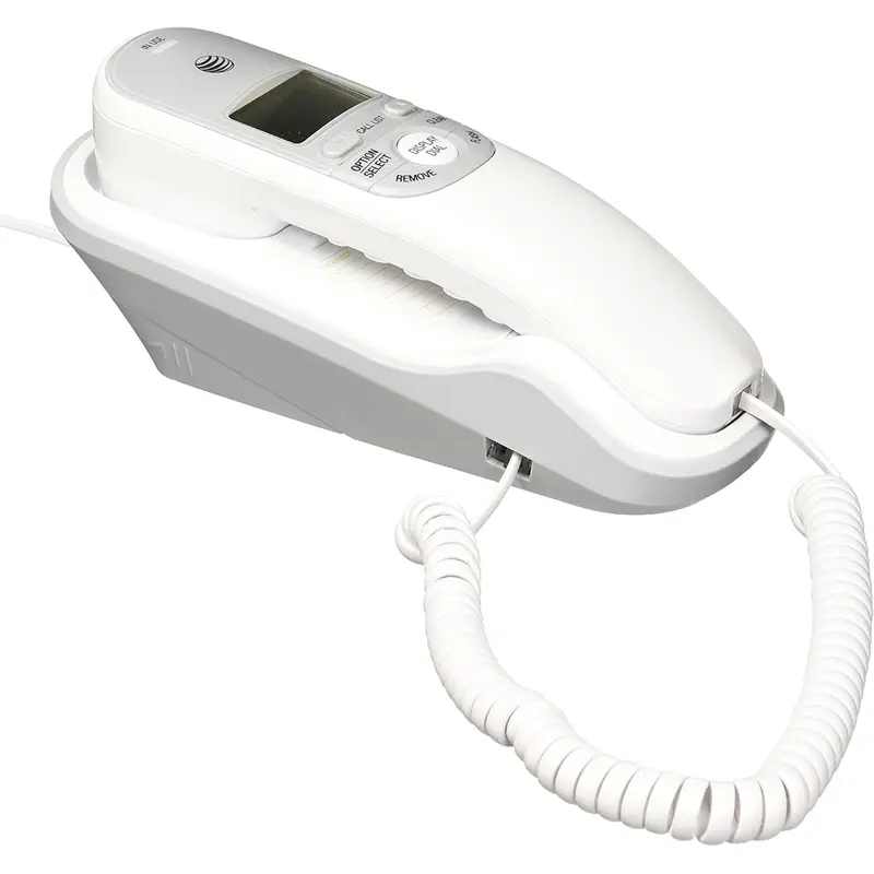 AT&T Trimline TR1909 Basic Phone - 1 x Phone Line(s) - Black