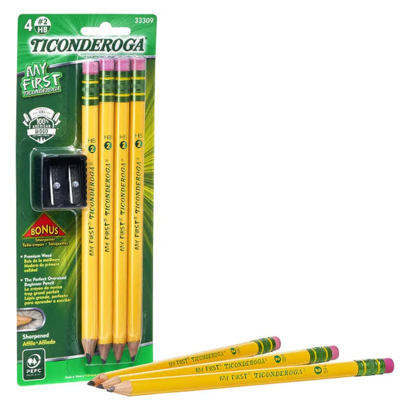 Ticonderoga My First Wood-Cased Pencils (X 33309)