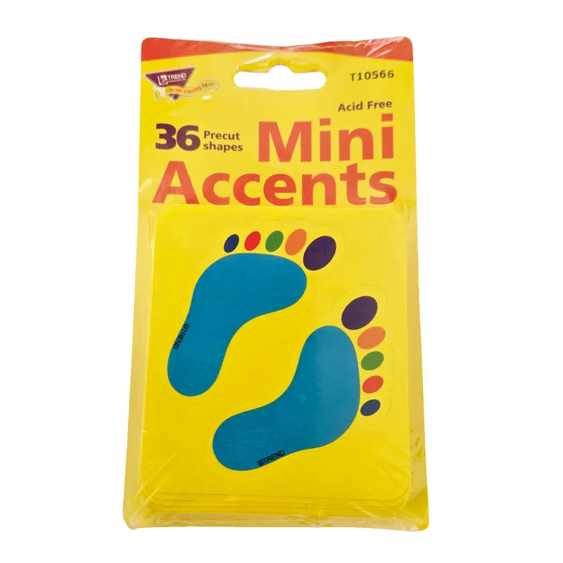Trend Feet Mini Accents, 36 Count (T 10566)