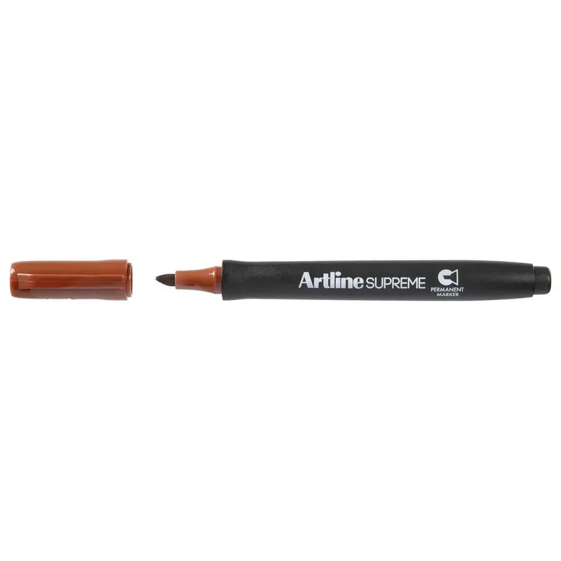 ARTLINE PERMANENT MARKER: FINE PT. BROWN