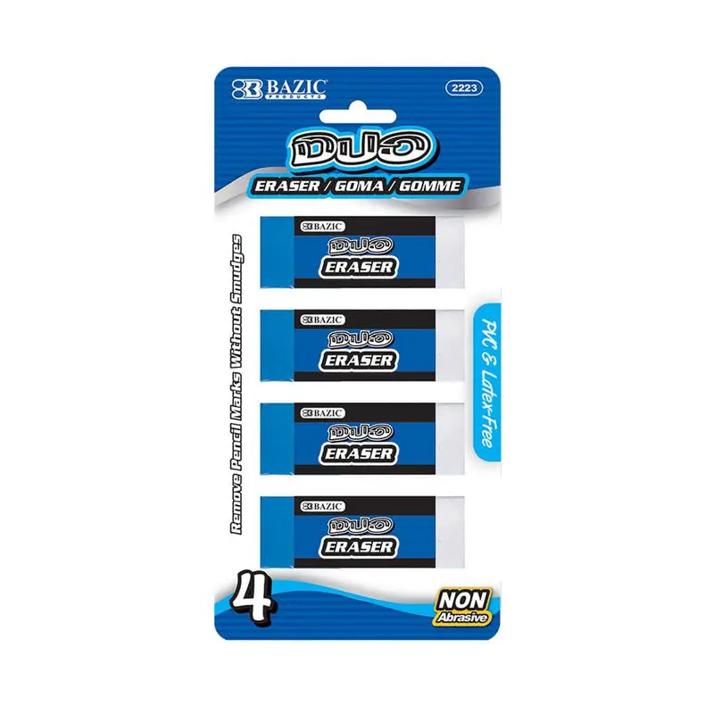 BAZIC 2-TONE ERASERS