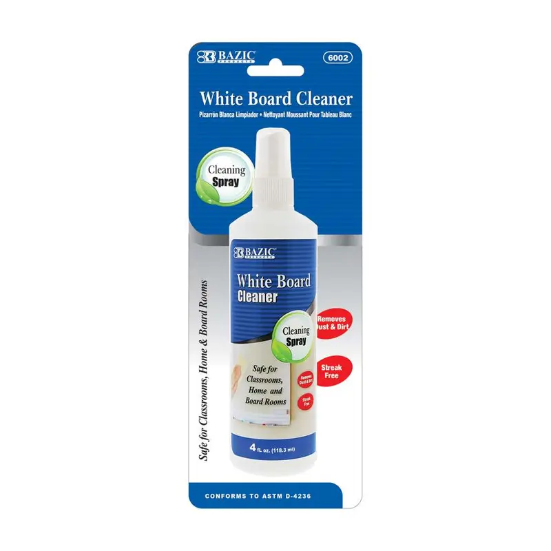 BAZIC Whiteboard Cleaner 4 Oz.
