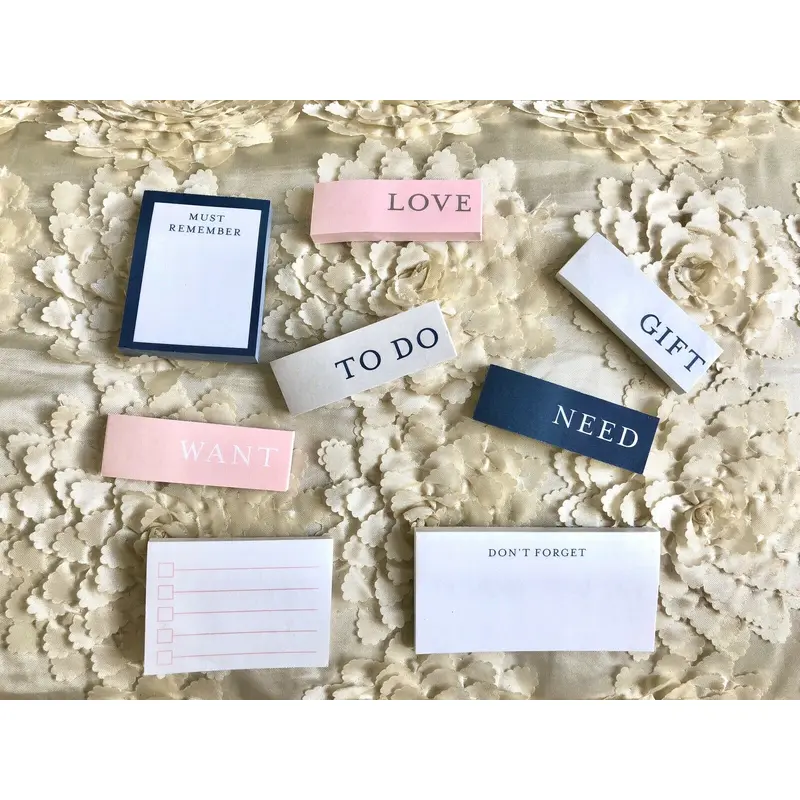 TO DO STICKY NOTE SET