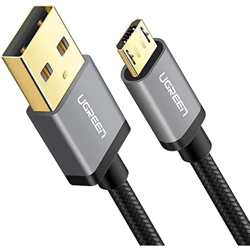 UGREEN MICRO USB BRAIDED CABLE 6ft BLACK