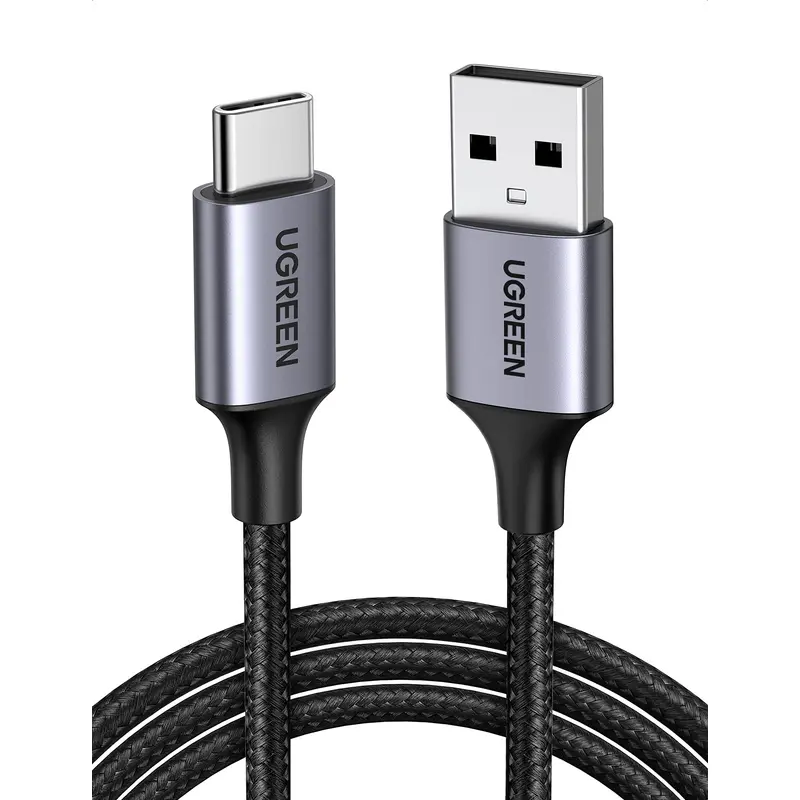 UGREEN USB-C MALE TO USB 2.0 MALE CABLE ALUMINUM BRAID 3M (SPACE GRAY)