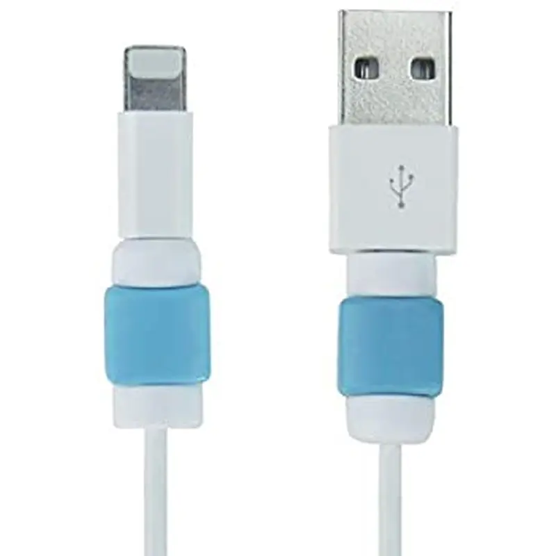 UNTANGLED ASSORTED 6 PACK LIGHTNING CABLE CORD TIP PROTECTORS