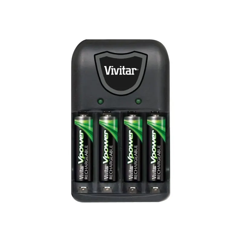 VPOWER OVERNIGHT CHARGER 4 SLOT W/AA BATTERY