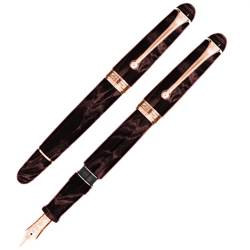 Aurora 88 Ebonite Cognac Fountain Pen (Limited Edition)Extra-Fine
