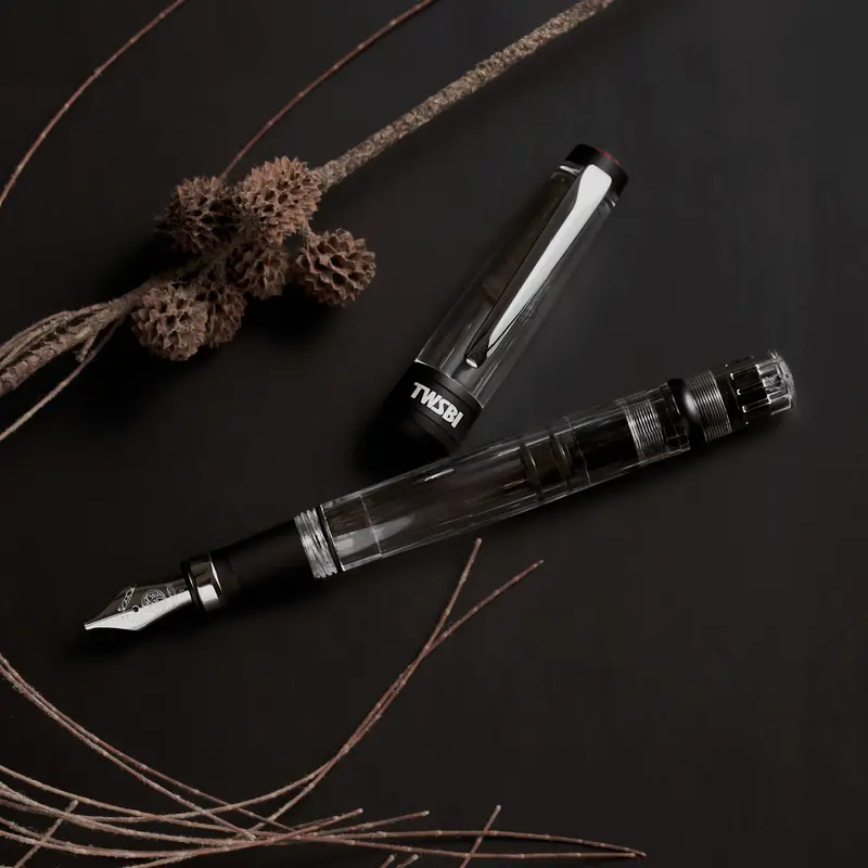 TWSBI Diamond 580 ALR Fountain Pen - BlackExtra Fine