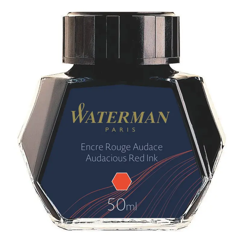 Waterman Audacious Red Bottled Ink (50ml)