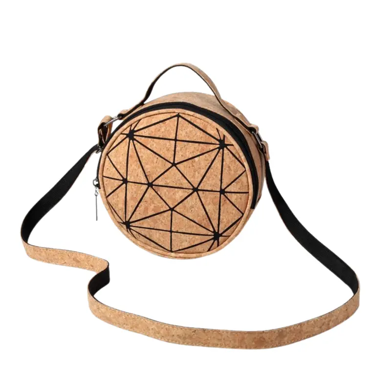 Round Cork Sling Bag (Deliver in 4-6 weeks)