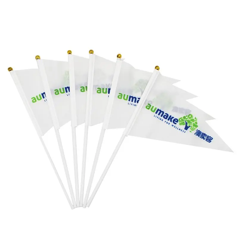 Small White Hand Flags1000 