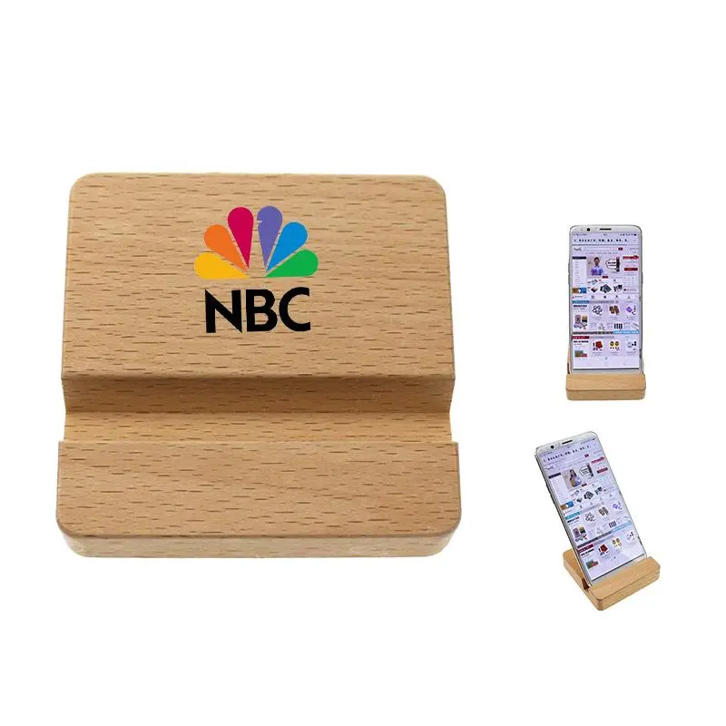 Square Wood Mobile Phone Holders500 