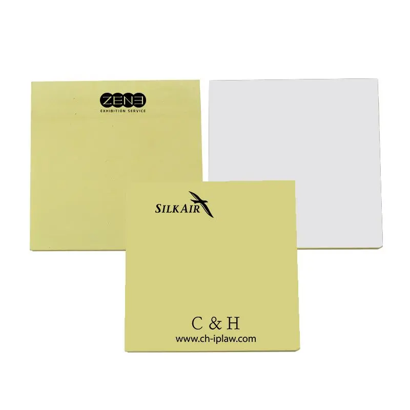 Square Yellow Sticky Notepad3000 