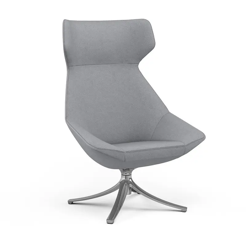 9 to 5 Seating Jax High-back Lounge Chair with Swivel Base [SKU - NTF9236LGPFDO]EA
