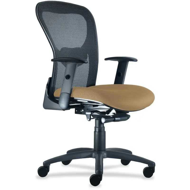 9 to 5 Seating Strata 1560 Mid Back Mesh Chair with Silver Accent [SKU - NTF1560Y2A8B111]EA