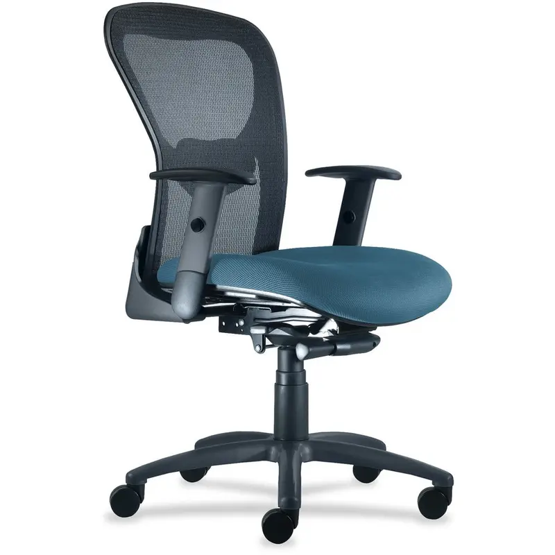 9 to 5 Seating Strata 1560 Mid Back Mesh Chair with Silver Accent [SKU - NTF1560Y2A8B115]EA