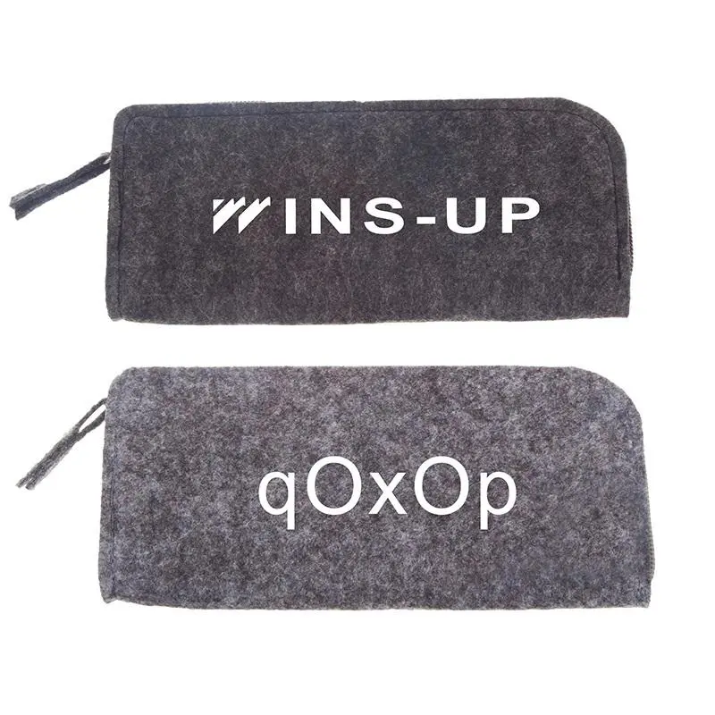 Zippered Felt Pencil Case500 