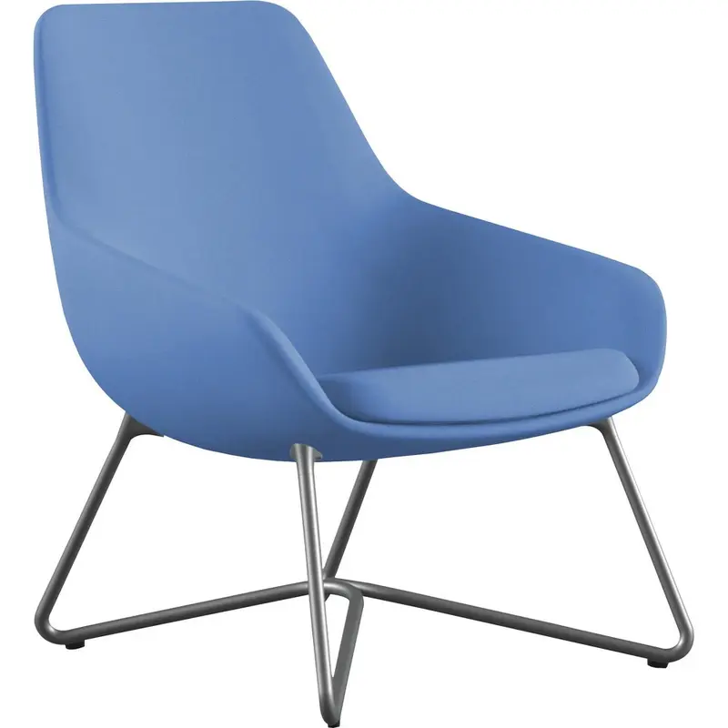 9 to 5 Seating W-shaped Base Lilly Lounge Chair [SKU - NTF9111LGSFBU]EA