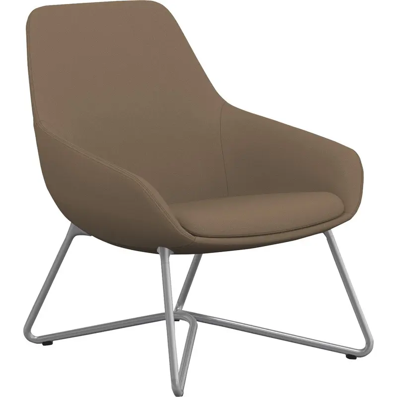 9 to 5 Seating W-shaped Base Lilly Lounge Chair [SKU - NTF9111LGSFLA]EA