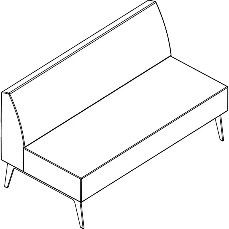 Arold Hip Hop Collection Straight Chair [SKU - AROHC60K8W1]EA