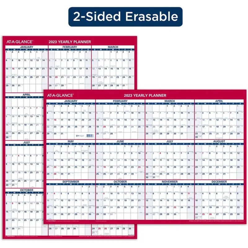 At-A-Glance Reversible Wall Calendar [SKU - AAGPM2628]EA