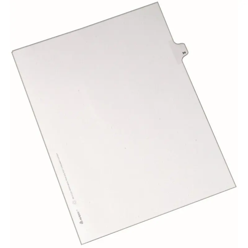 Avery Alllstate Style Individual Legal Dividers [SKU - AVE82292]PK