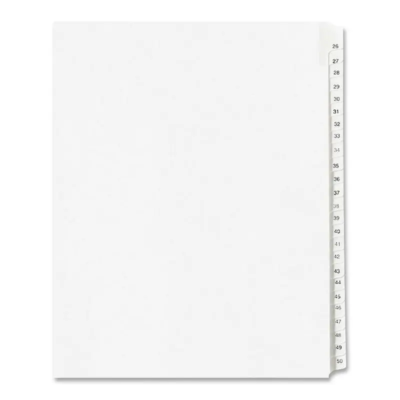 Avery Collated Legal Exhibit Dividers - Allstate Style [SKU - AVE01702]ST