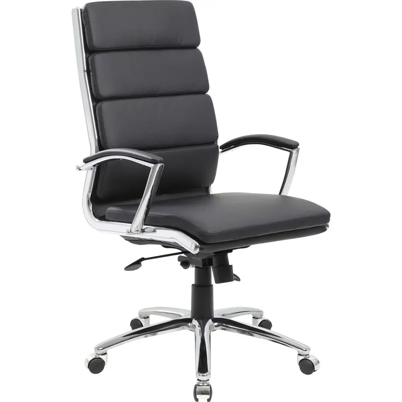 Boss Contemporary Executive Highback In Caressoft Plus [SKU - BOPB9471BK]EA
