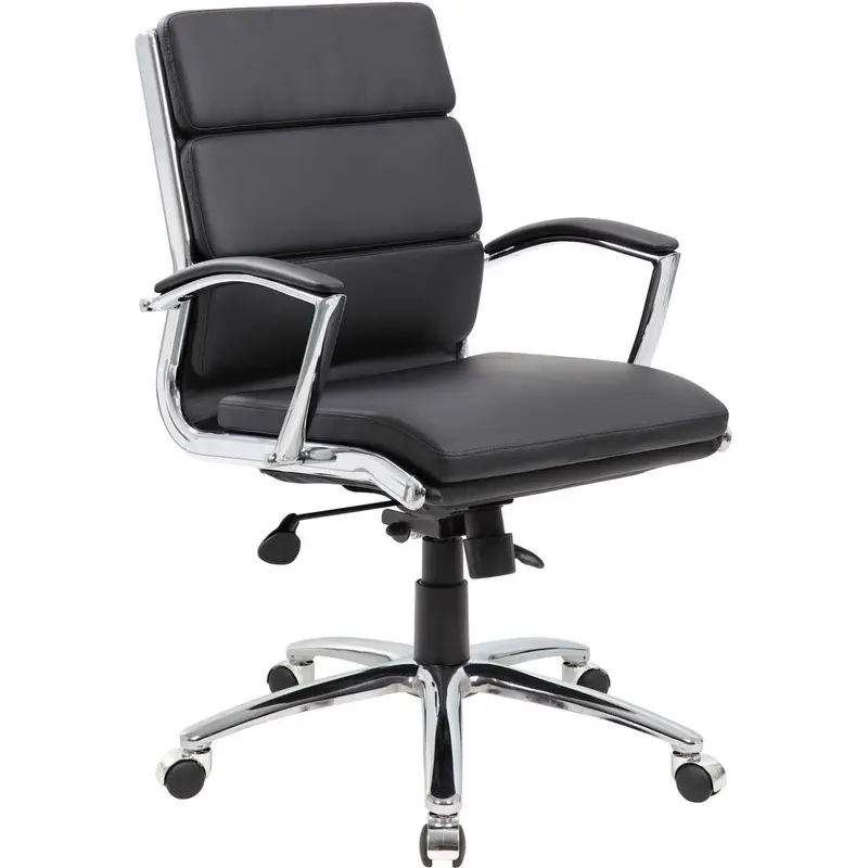 Boss Contemporary Executive Midback In Caressoft Plus [SKU - BOPB9476BK]EA