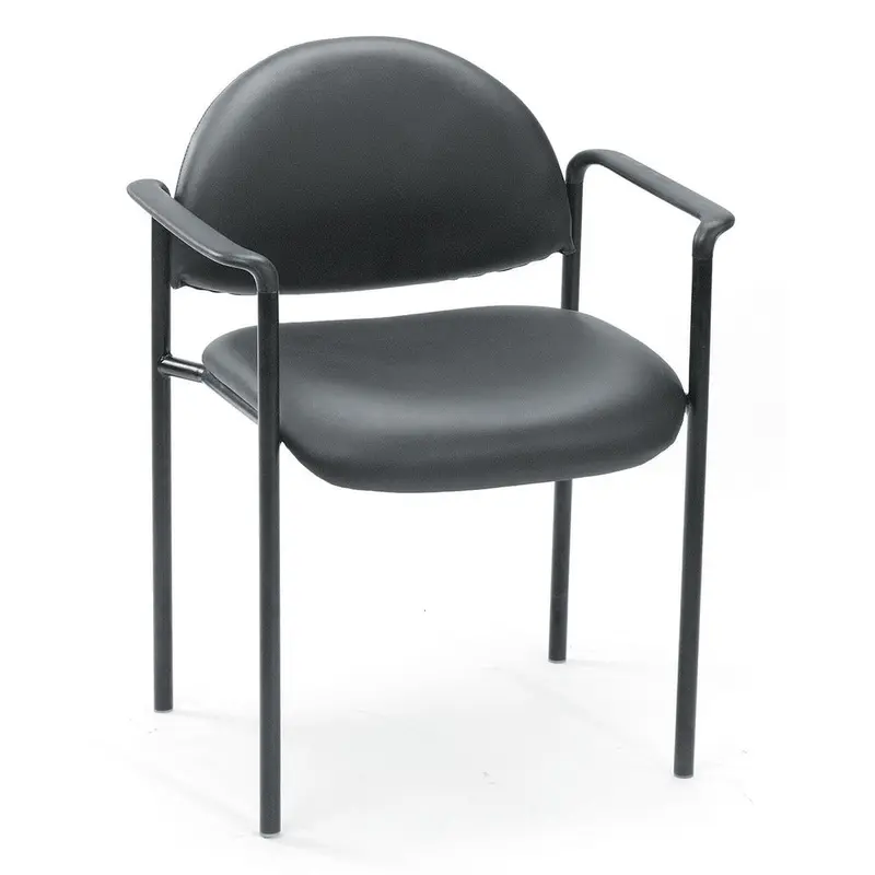 Boss Diamond Stacking Chair with Arm [SKU - BOPB9501CS]EA